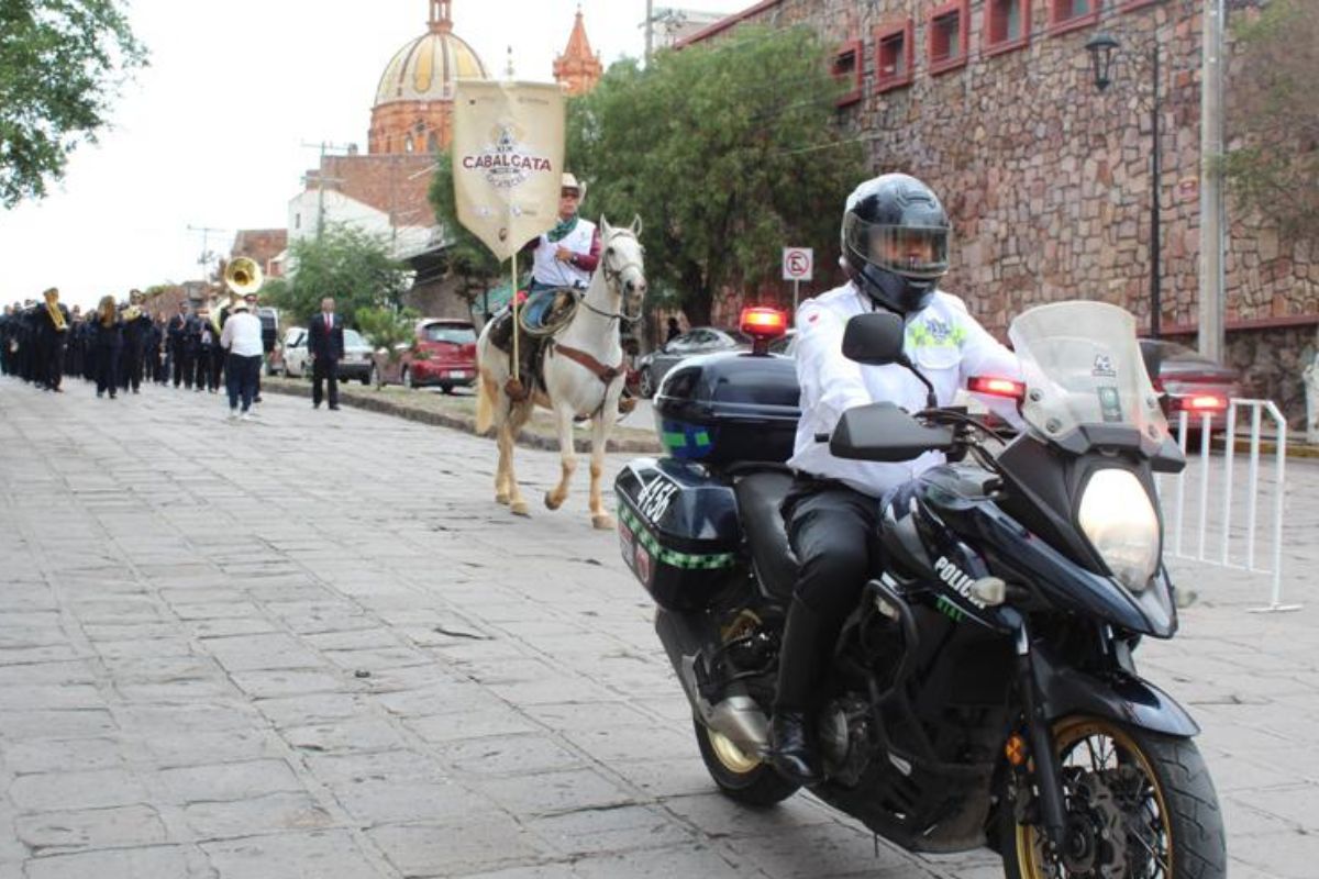 Gobierno de Zacatecas implementará operativo vial por la XX Cabalgata Toma de Zacatecas