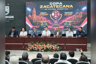 Copa de Futbol Robótico 2026 impulsa talento científico y tecnológico en Zacatecas