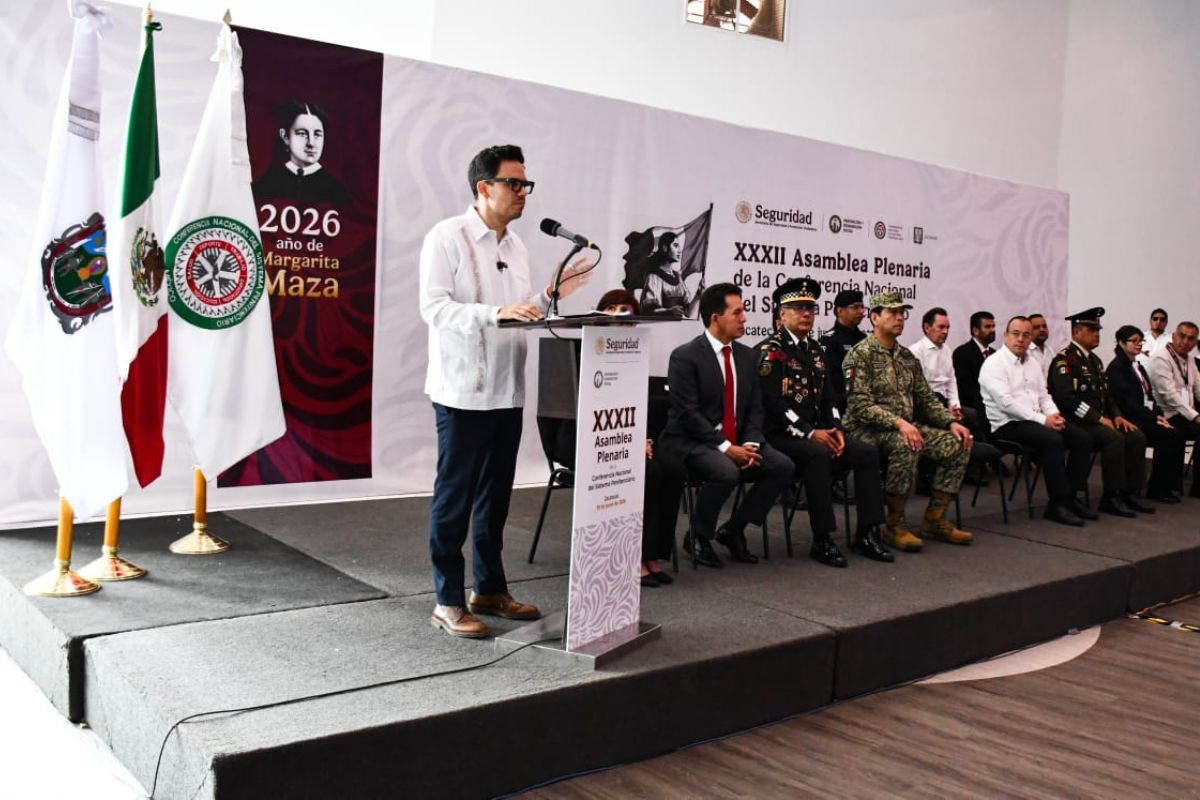 Zacatecas se consolida como referente penitenciario nacional al albergar la XXXII Asamblea Plenaria del Sistema Penitenciario.