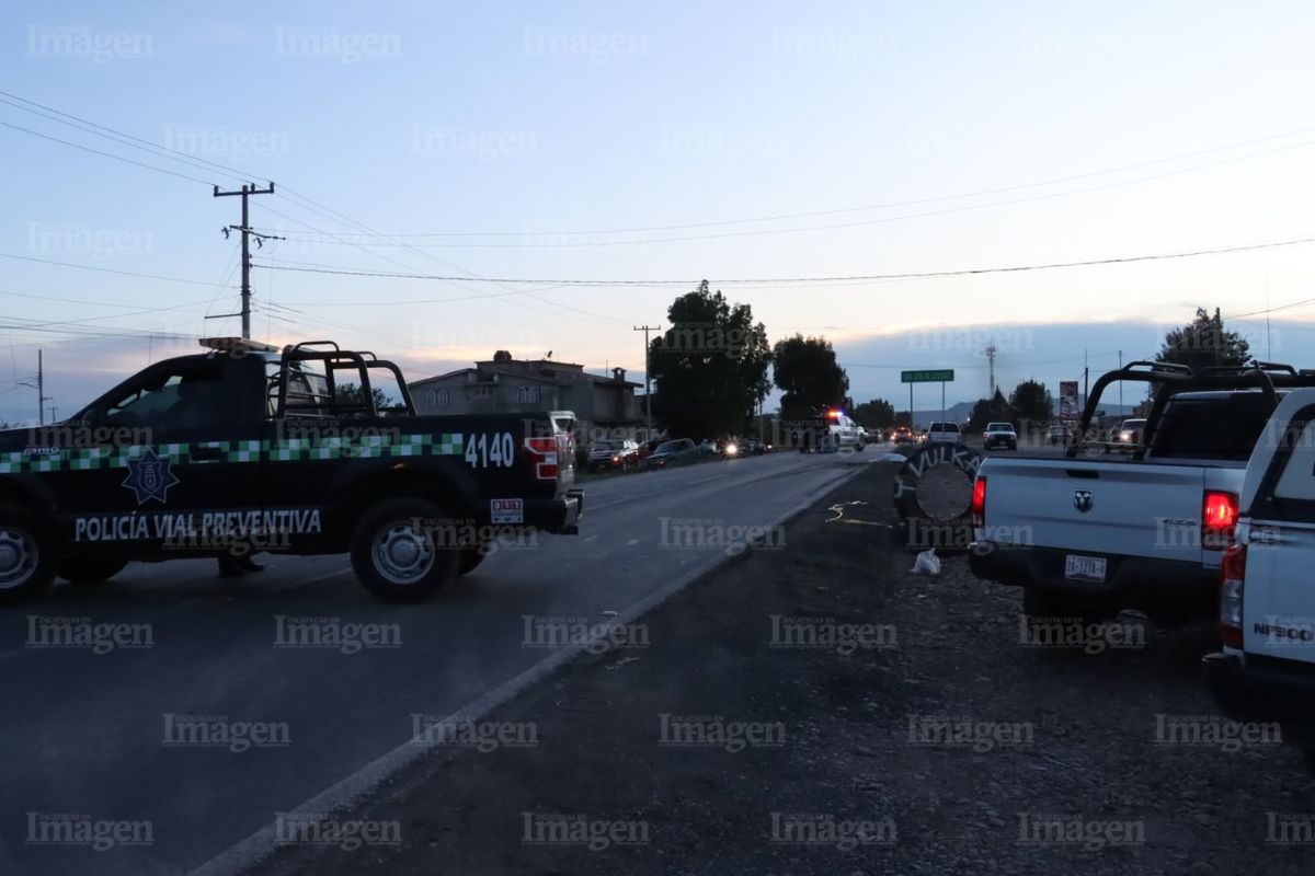 Muere joven motociclista tras ser impactada por una camioneta en Fresnillo