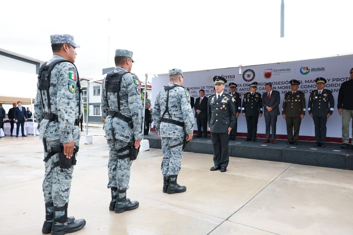 José Antonio Galván Moreno asume la coordinación de la Guardia Nacional en Villanueva.