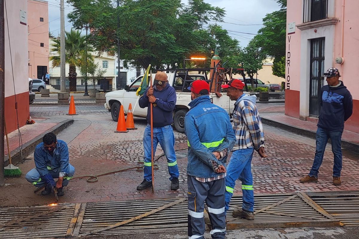 Limpieza preventiva reduce riesgos de inundación en Guadalupe durante temporada de lluvias