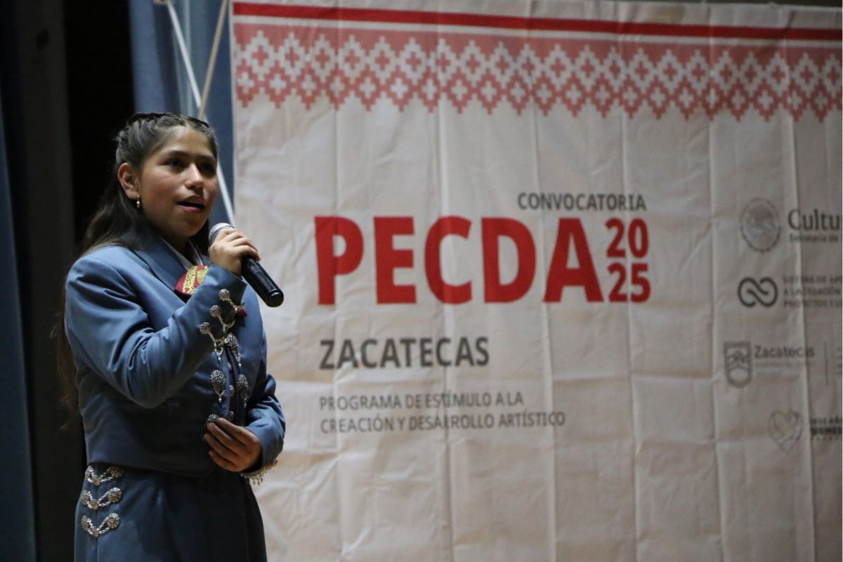 Presentan resultados de creadores musicales del PECDA Zacatecas 2025