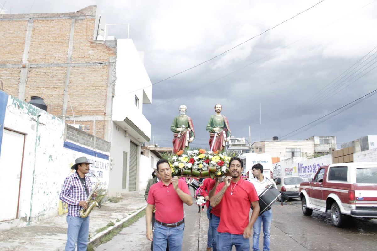 Fervor y tradición marcan la celebración de San Pedro y San Pablo en Fresnillo.