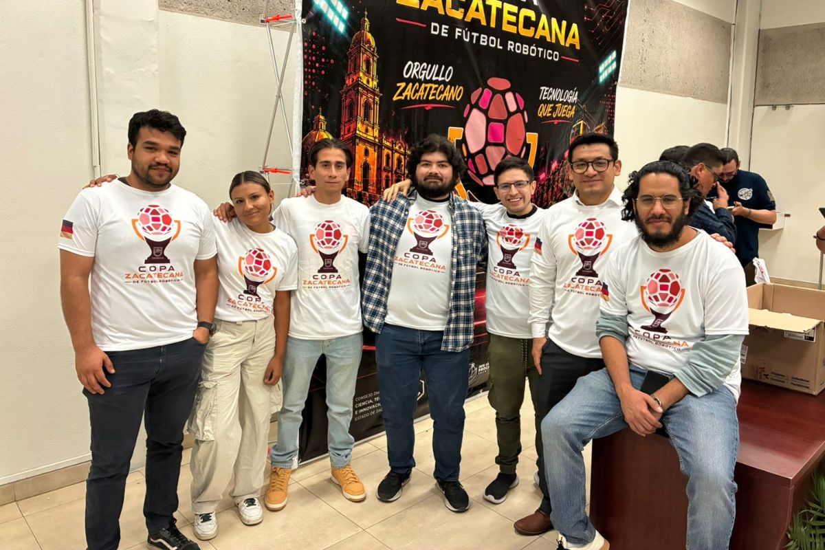 Copa de Futbol Robótico 2026 impulsa talento científico y tecnológico en Zacatecas.
