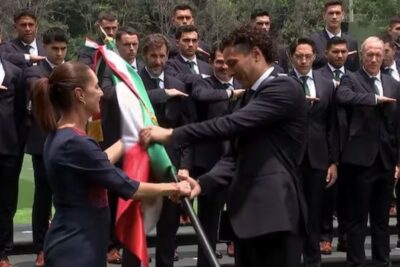 Sheinbaum abandera a la Selección Mexicana rumbo al Mundial FIFA 2026