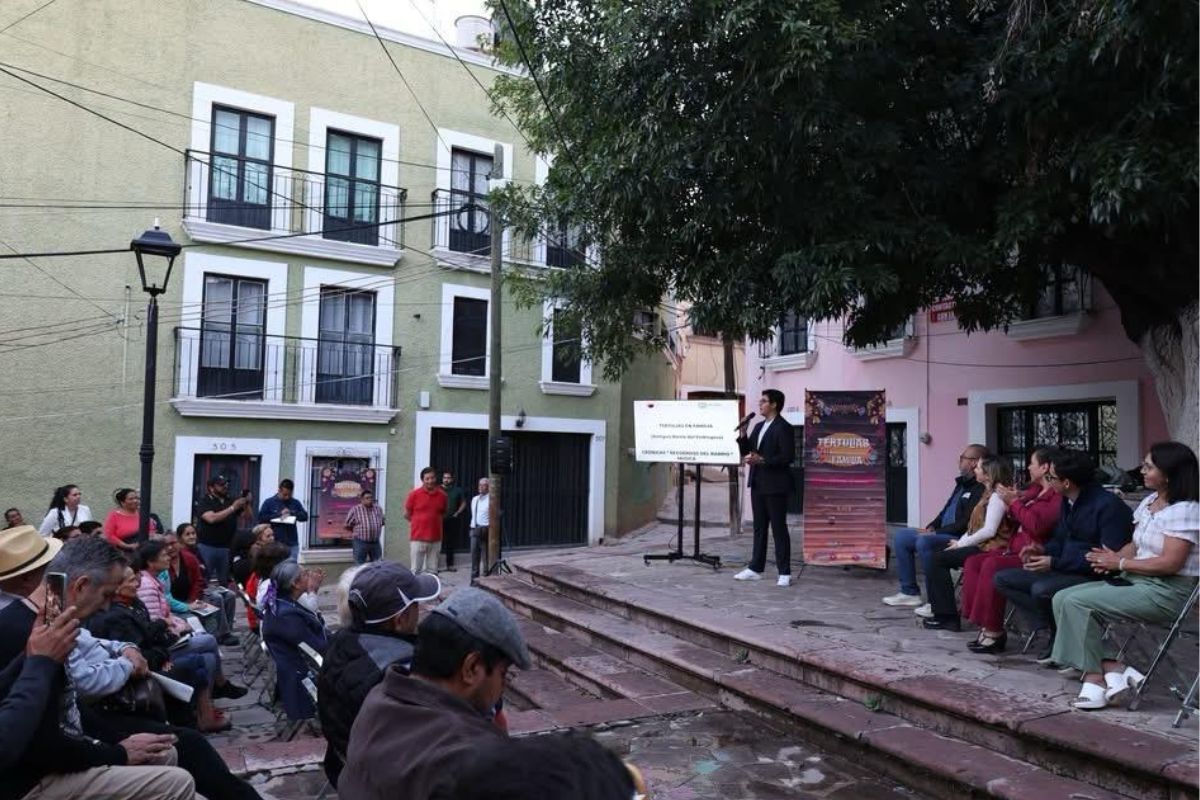 Tertulias en Familia rescatan la memoria histórica del barrio El Refugio en Zacatecas