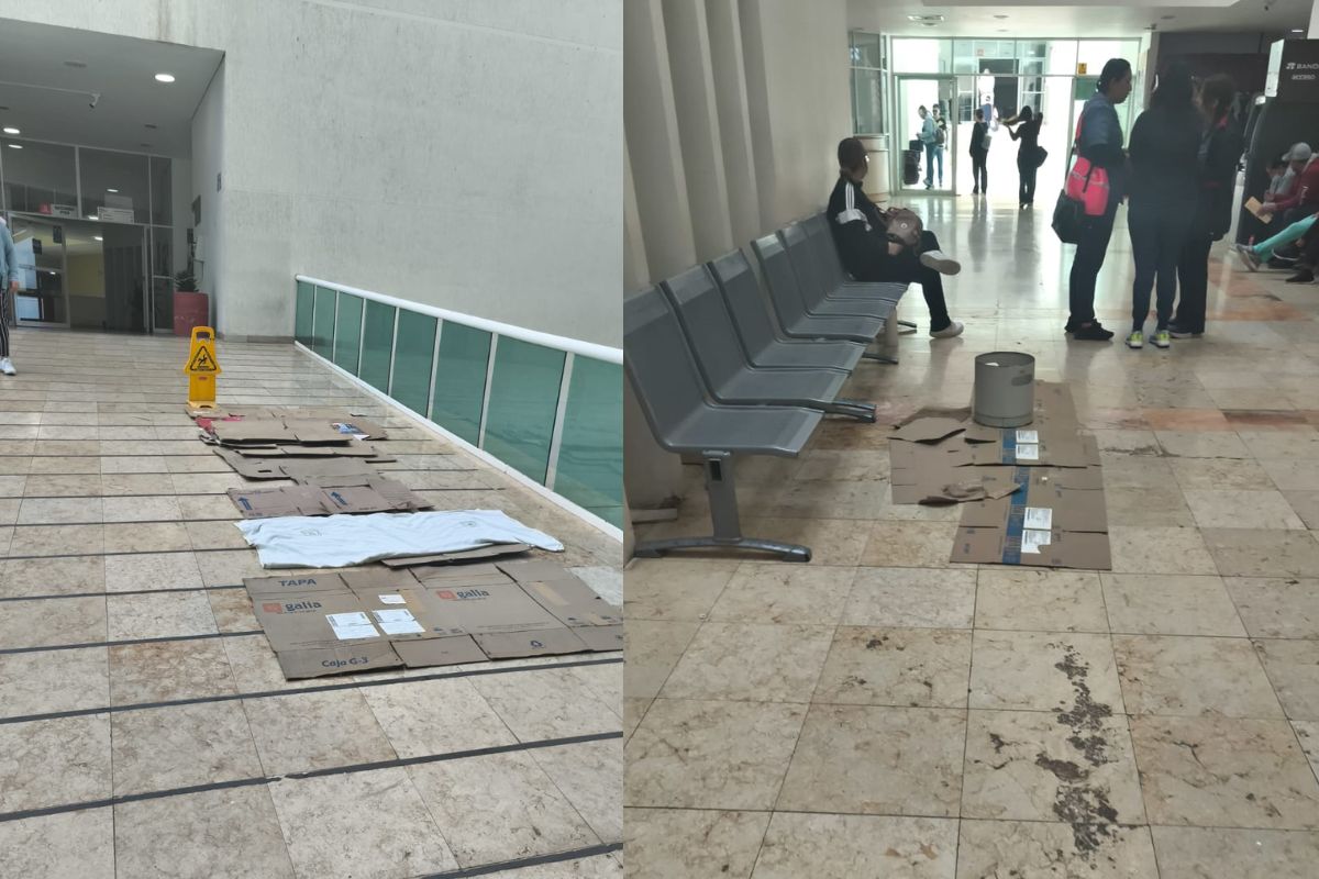 Primeras lluvias exhiben daños en Hospital General de Zacatecas