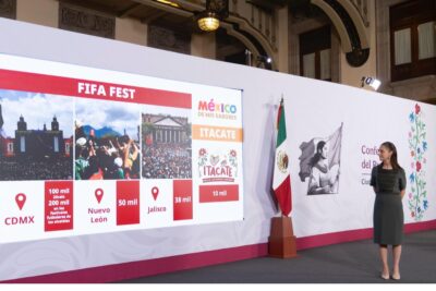 “México está de moda”: Sheinbaum presume récord histórico de turismo en 2026