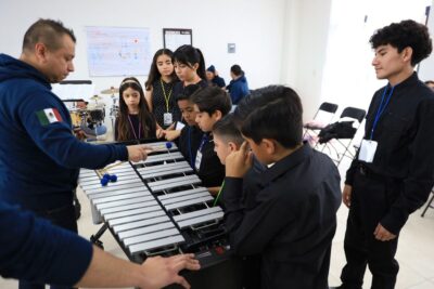 Impulsa Gobierno de Jerez formación musical de jóvenes con intercambio académico en la UAZ