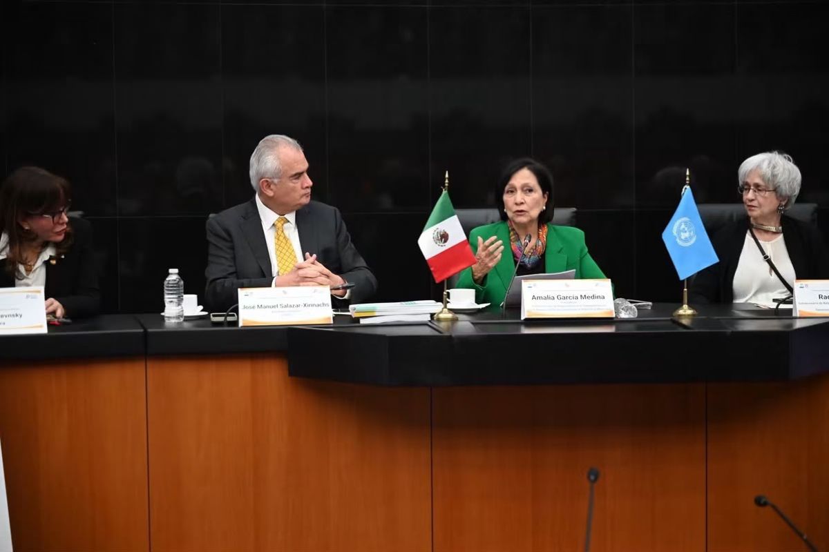 Amalia García destaca el papel de la CEPAL para impulsar el desarrollo con igualdad en América Latina.