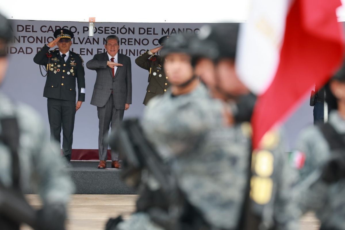 José Antonio Galván Moreno asume la coordinación de la Guardia Nacional en Villanueva.