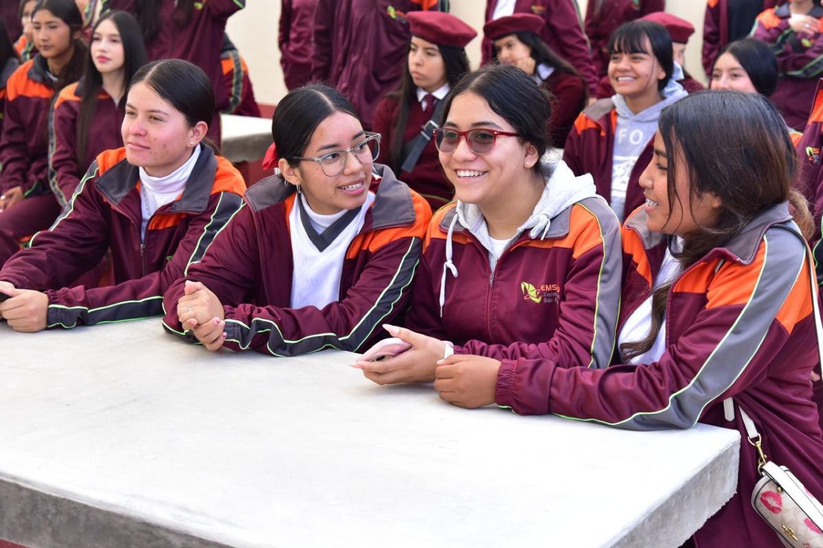 Entrega Gobierno de Zacatecas desayunador estudiantil en Pánfilo Natera para fortalecer el bienestar de las juventudes.