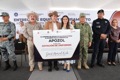 David Monreal destaca inversión histórica de más de 1 mil 357 millones de pesos para fortalecer la seguridad en Zacatecas