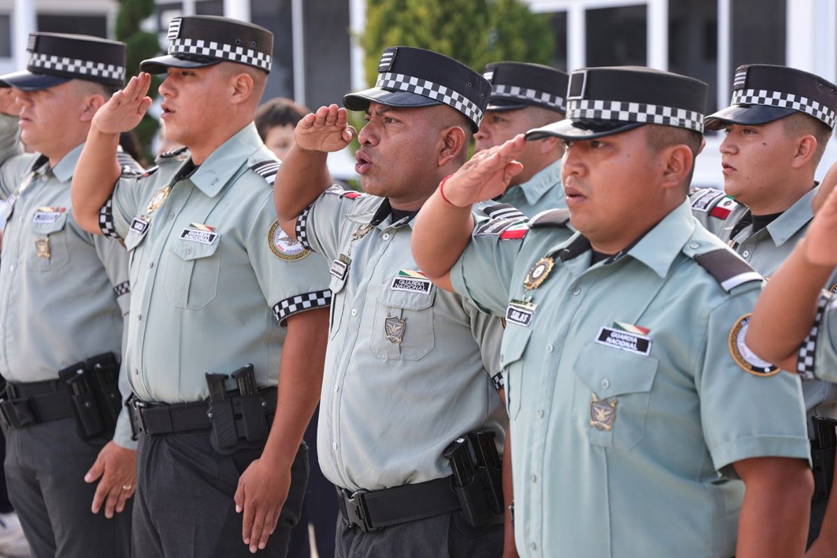 Rodrigo Ureño refrenda coordinación con la Guardia Nacional durante su séptimo aniversario.