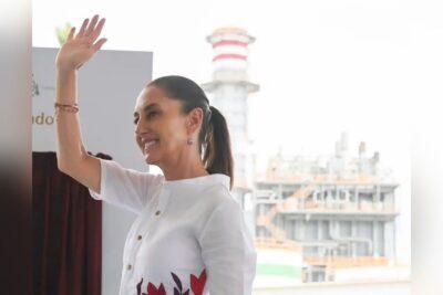 Sheinbaum inaugura planta de la CFE en Manzanillo y reivindica la soberanía energética