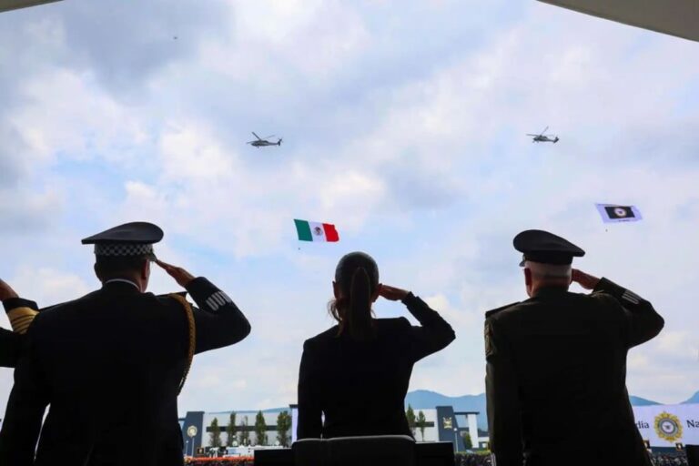 Sheinbaum destaca reducción de homicidios y reconoce papel de la Guardia Nacional en su séptimo aniversario