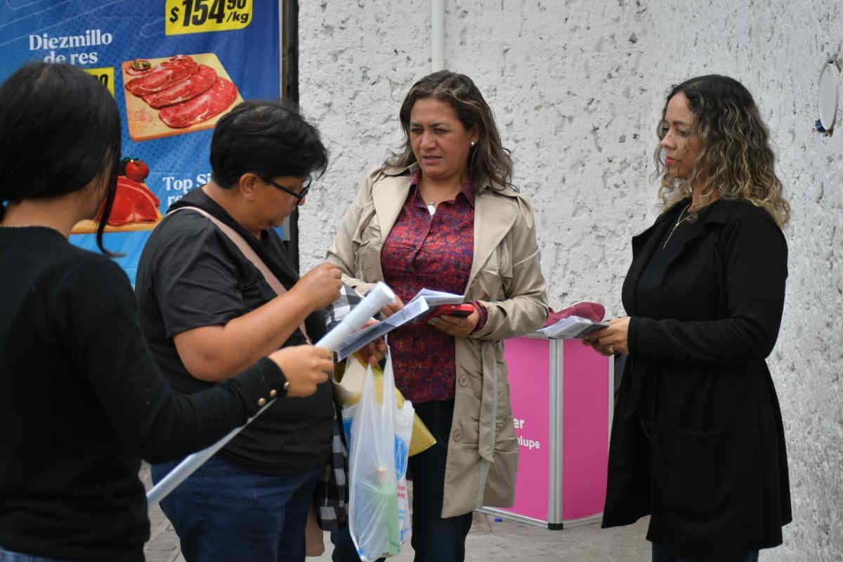 Guadalupe refuerza prevención de violencia contra las mujeres