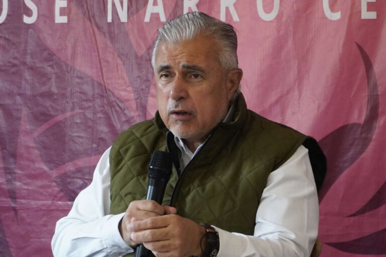 José Narro llama a fortalecer pensiones, educación y campo en Zacatecas