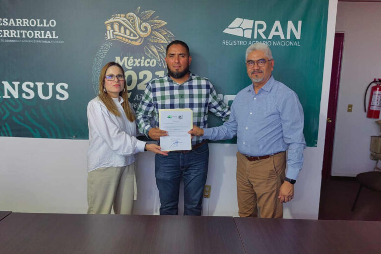 José Vicente Galván Ortega asume delegación del Registro Agrario Nacional en Zacatecas