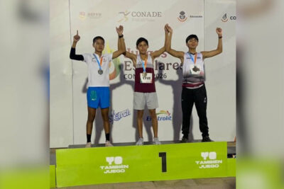 Juan Luis Pérez rompe récord nacional y conquista el oro en los Juegos Nacionales Escolares