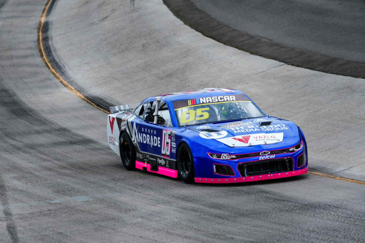 Mateo Girón viajará el jueves 25 a Querétaro para correr la 6a fecha de NASCAR Challenge