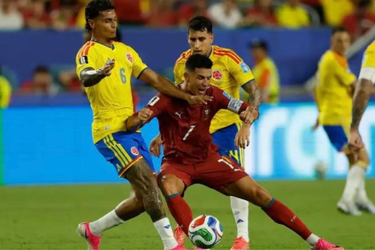 Colombia empata con Portugal y asegura liderato del grupo