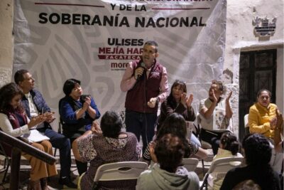 Ulises Mejía defiende la soberanía energética y respalda la política del Gobierno federal