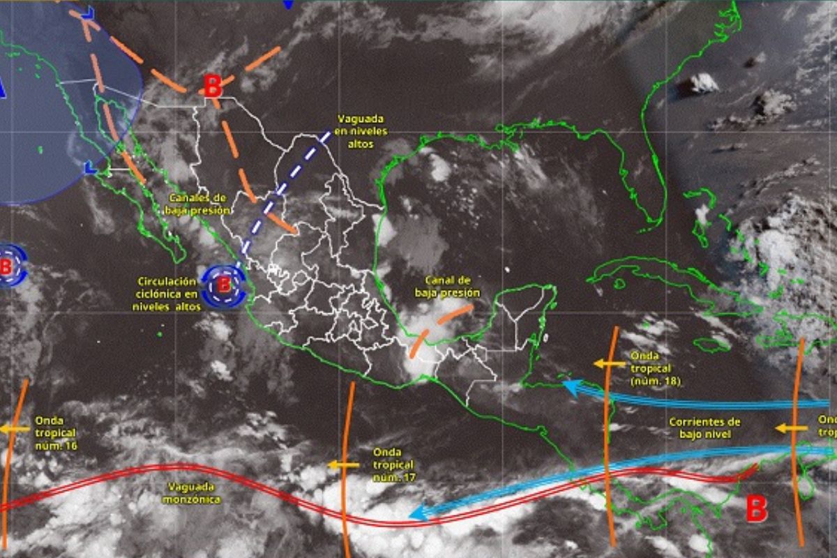 ¿Cómo será el clima hoy 10 de julio de 2026 en Zacatecas?