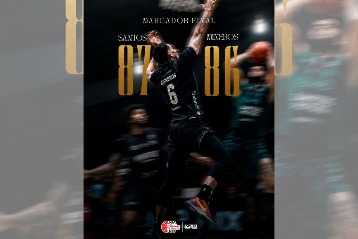 Mineros cae por un punto ante Santos en dramático debut de la LNBP 2026