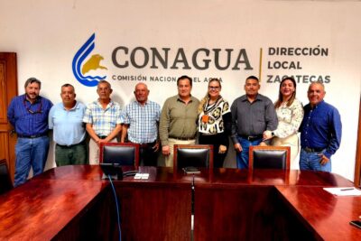 Julia Olguín acompaña a productores ante CONAGUA para fortalecer el campo zacatecano