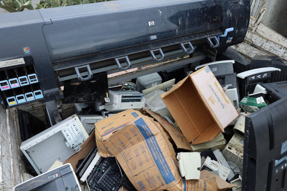 Inicia Reciclón 2026 en Zacatecas con meta de superar las 72 toneladas de residuos electrónicos.