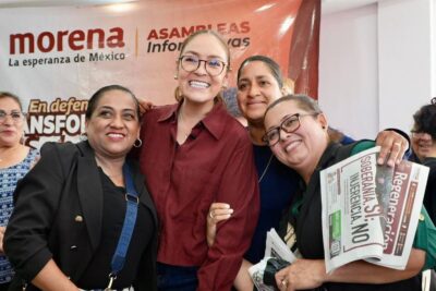 Vero Díaz llama a fortalecer la organización de las mujeres en Zacatecas