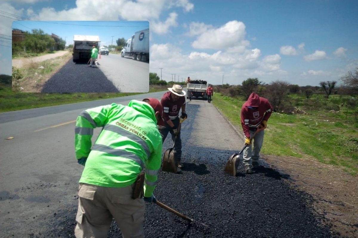 Inicia rehabilitación de la carretera Santa Mónica-Pozo de Gamboa en Zacatecas