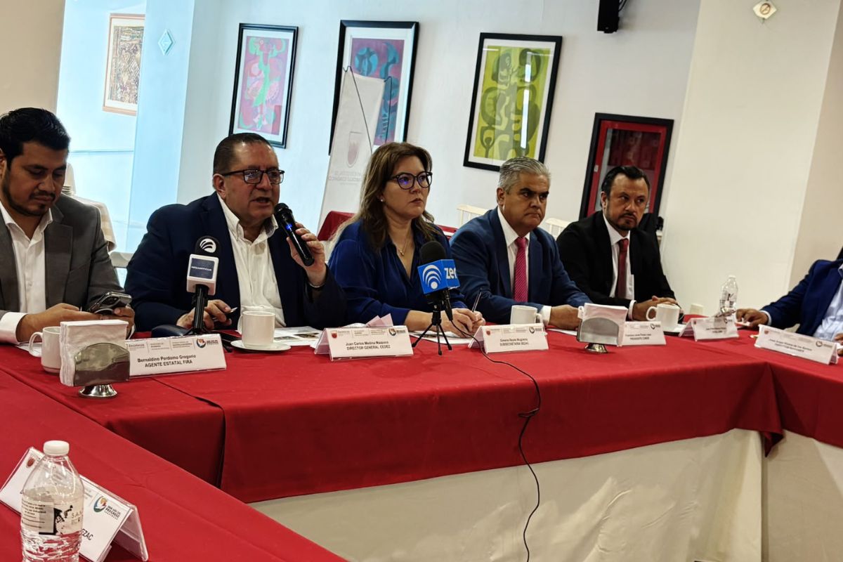 CEDEZ presenta avances de agenda para fortalecer el desarrollo económico de Zacatecas.