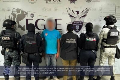 Detienen a hombre con dos órdenes de aprehensión vigentes en Zacatecas
