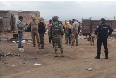 Refuerzan búsqueda de personas desaparecidas en Santa María de la Paz y Guadalupe