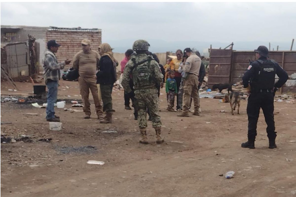 Refuerzan búsqueda de personas desaparecidas en Santa María de la Paz y Guadalupe