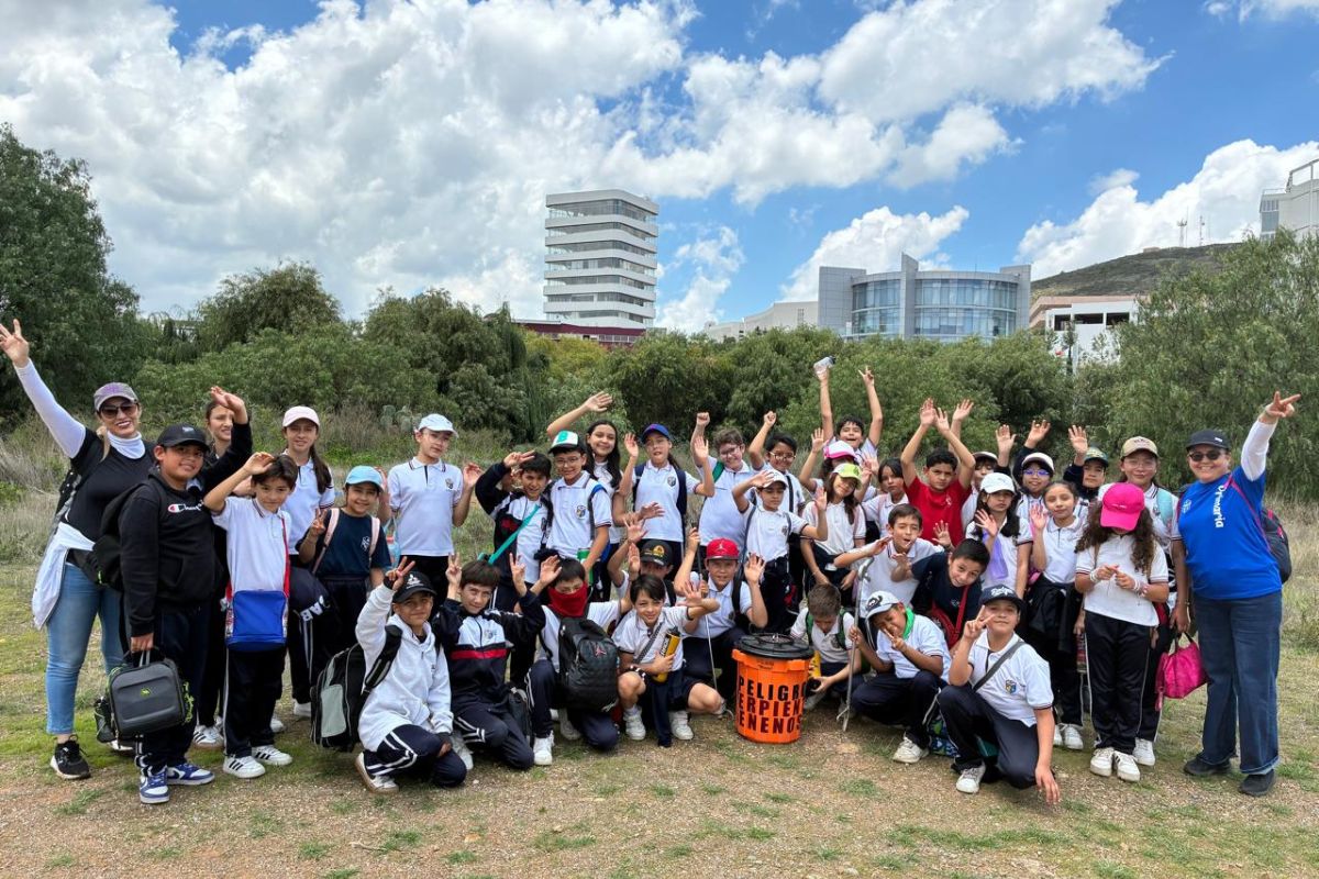 Quantum acerca la ciencia y la educación ambiental a estudiantes de primaria en Zacatecas.