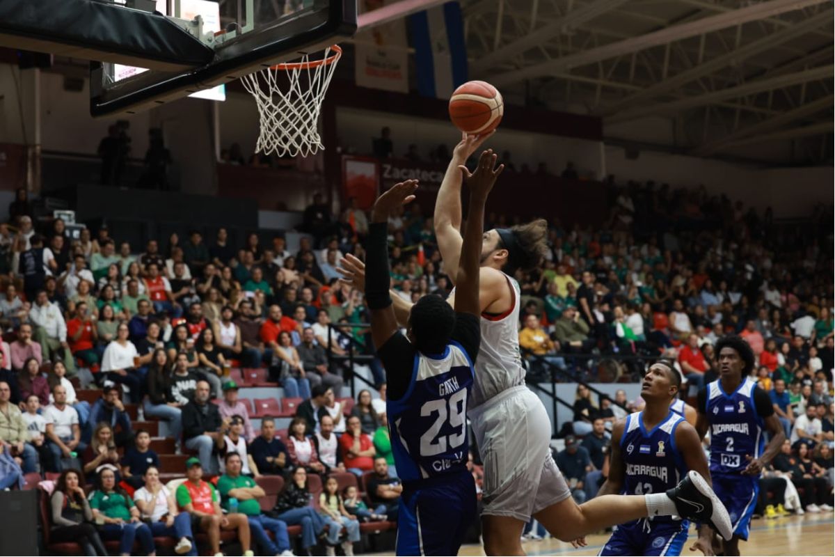 México vence a Nicaragua y afianza su camino hacia el Mundial de Básquetbol Qatar 2027