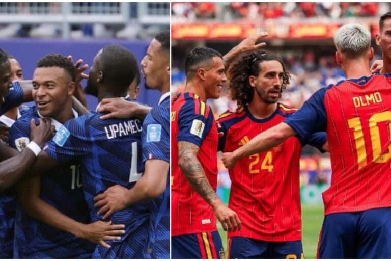 Francia y España disputan la primera semifinal mundialista