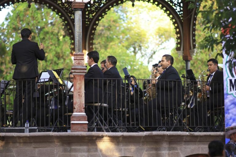 La Banda Sinfónica del Municipio de Zacatecas fortalece la agenda cultural del Festival Jerez Capital Migrante 2026