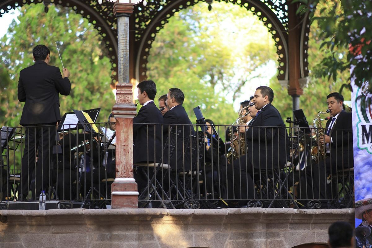 La Banda Sinfónica del Municipio de Zacatecas fortalece la agenda cultural del Festival Jerez Capital Migrante 2026