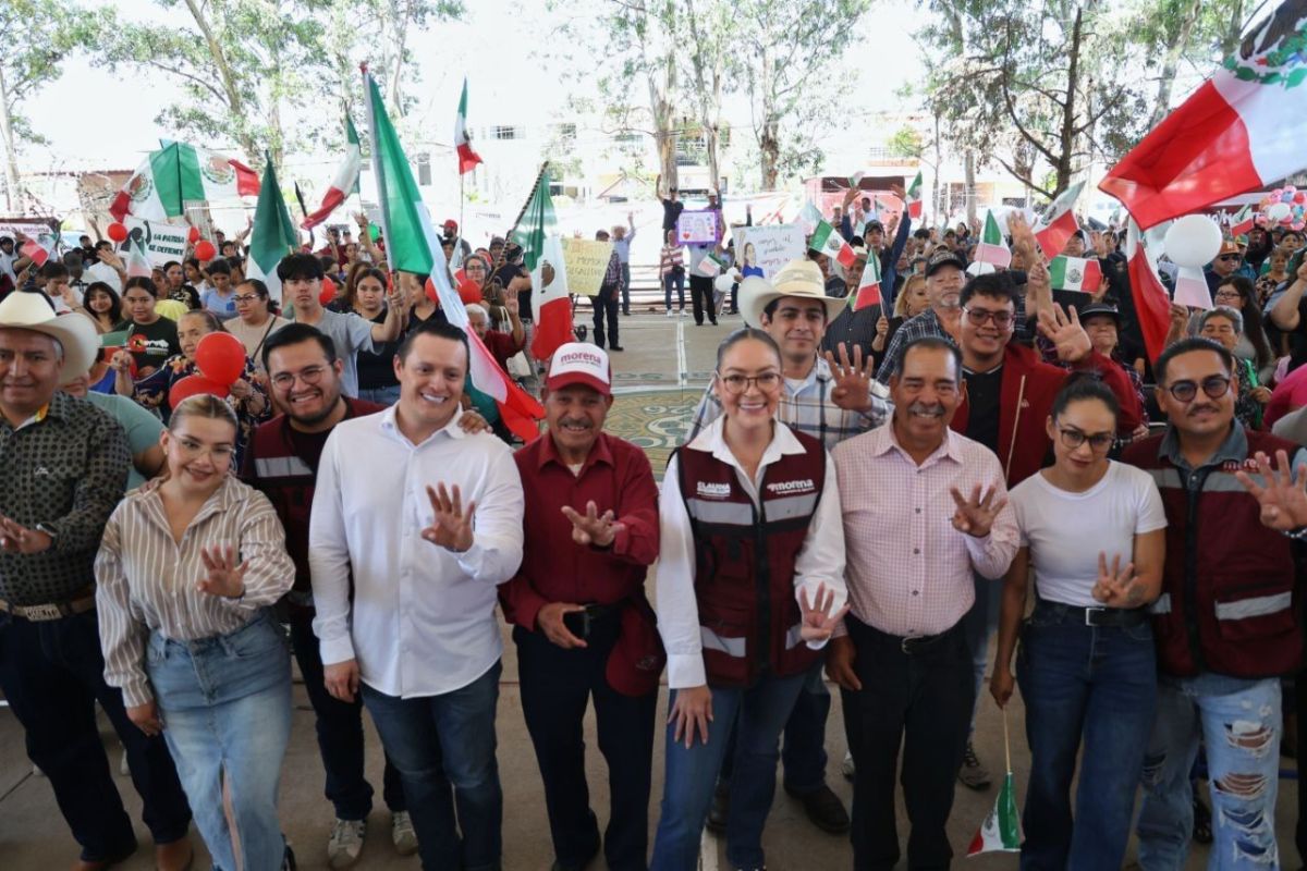 Vero Díaz llama a fortalecer la organización territorial y reconoce aportación de migrantes en Villanueva