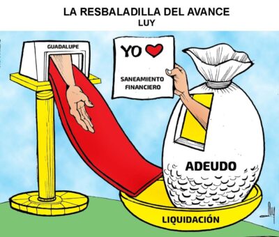 La resbaladilla del avance
