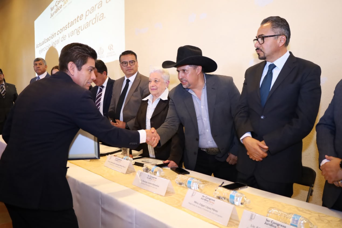 Inauguran en Jerez el Primer Congreso Jurídico “Lic. J. Conrado Treto Treto”.