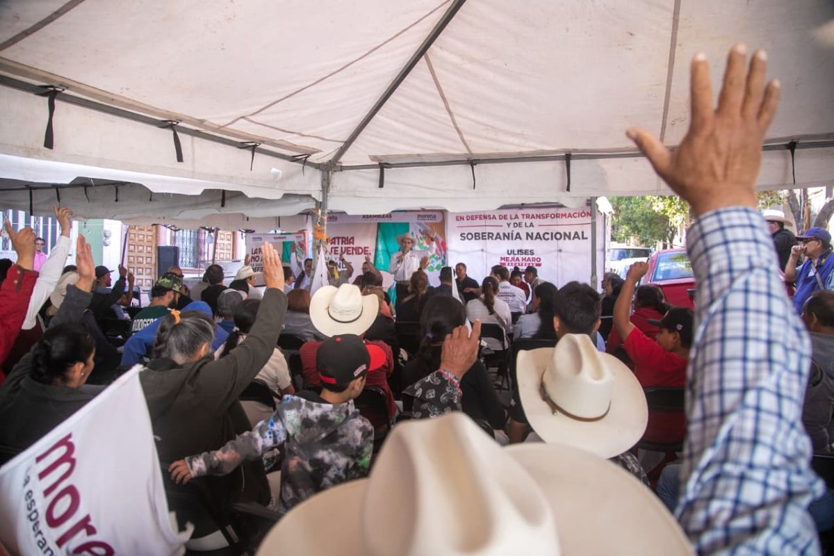 Ulises Mejía llama en Pinos a fortalecer la organización territorial y aprovechar el potencial productivo de la región.