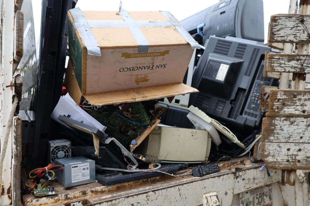 Inicia Reciclón 2026 en Zacatecas con meta de superar las 72 toneladas de residuos electrónicos.