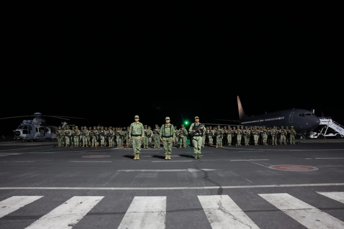 Arriban 100 elementos de Fuerzas Especiales del Ejército Mexicano para reforzar la seguridad en Zacatecas