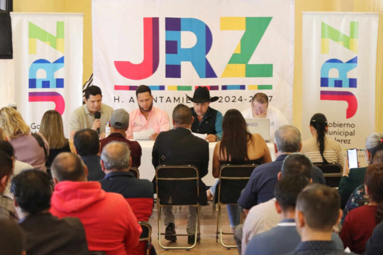 COPLADEMUN aprueba paquete de obras para impulsar infraestructura en Jerez